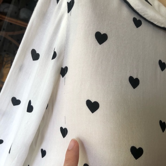 🌷Peter Pan heart blouse - Picture 5 of 8